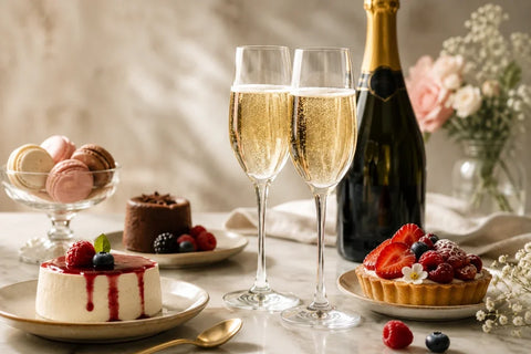 Quel effervescent avec un dessert ? La règle d'or et tous les accords