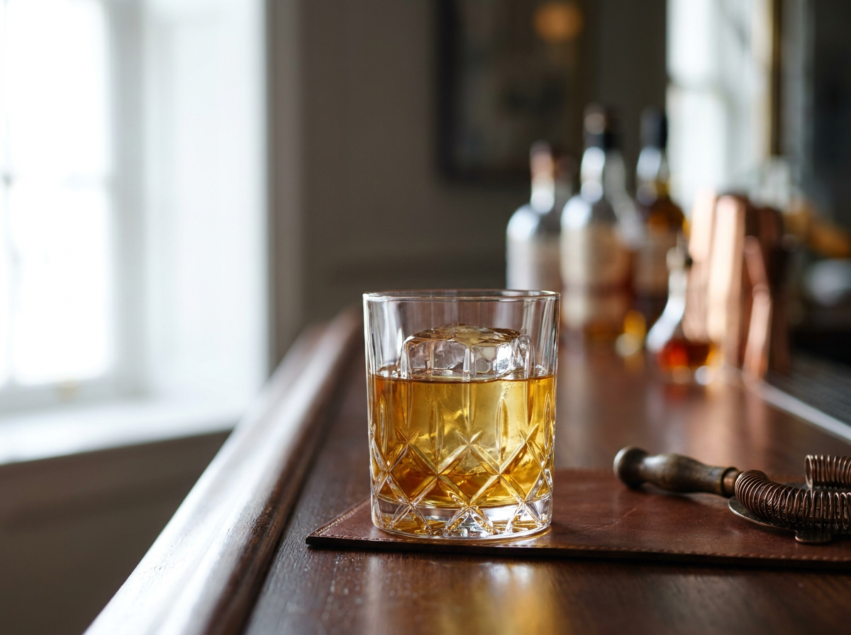 Champagne Cocktail classique : flûte de champagne, sucre à l'Angostura et zeste de citron