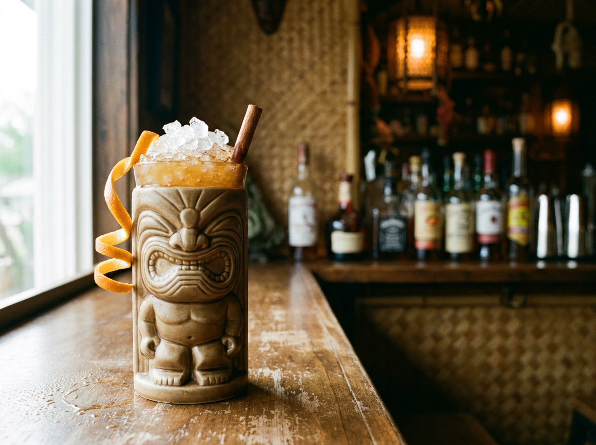 Nui Nui : le tiki au rhum vieux et aux épices douces