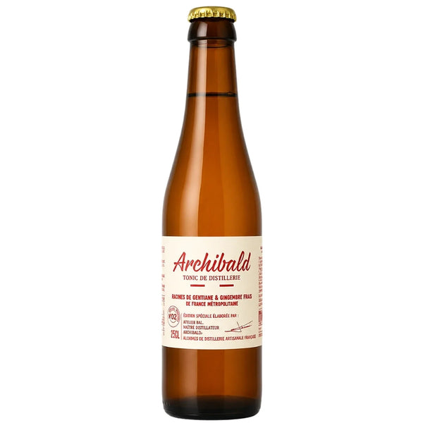Bouteille de Tonic Archibald N°2 gentiane et gingembre, 20 cl
