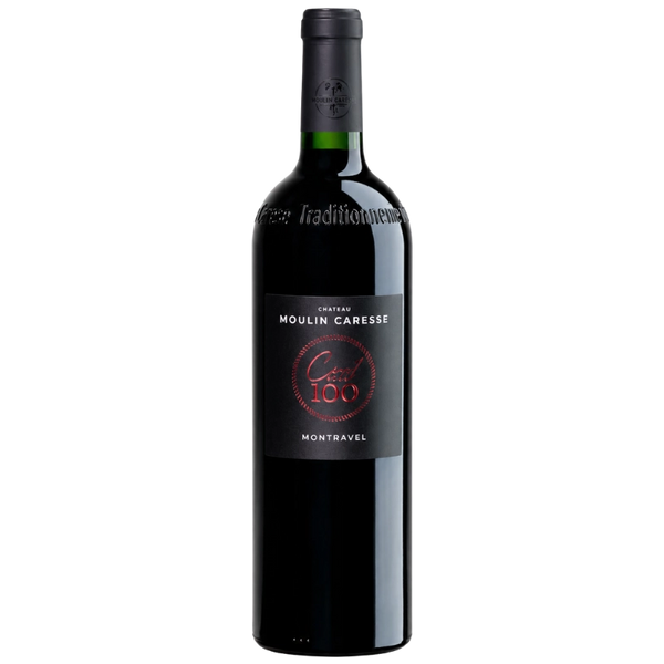 Bouteille de Château Moulin Caresse Cuvée 100% Montravel rouge 75cl