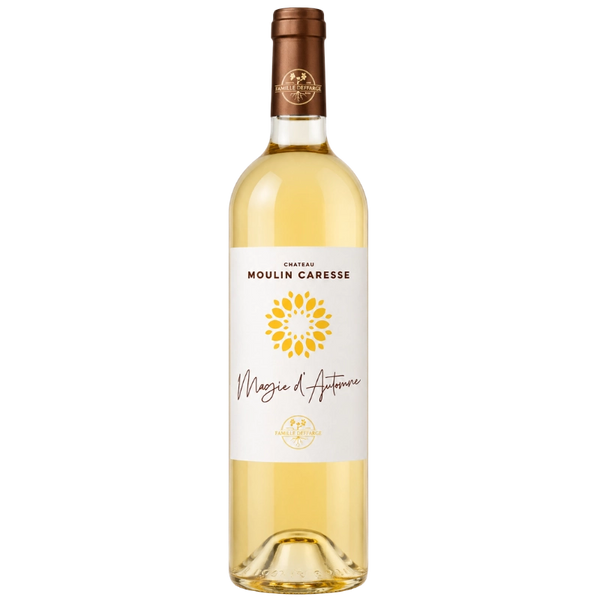 Bouteille de Château Moulin Caresse Cuvée Magie d'Automne Côtes de Bergerac Moelleux 75cl