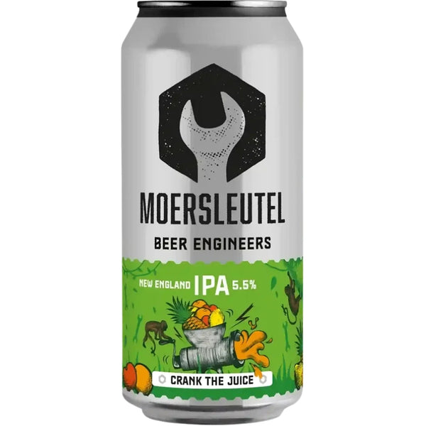 Bière Pays Bas New England IPA Crank the Juice, Moersleutel 44cl