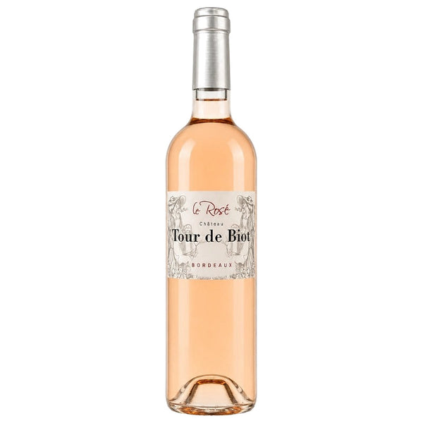 Bouteille du Château Tour de Biot rosé, Bordeaux
