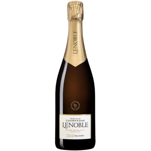 Bouteille de champagne Lenoble Blanc de Blancs Grand Cru millésime 2012
