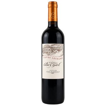 Bouteille du Château Beynat Cuvée Léonard en Castillon Côtes de Bordeaux 75 cl