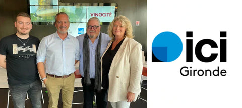 Michel Baraton, Maître caviste des Caves Larégnère – interview France Bleu Gironde Vinocité