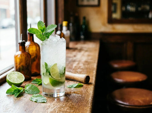 Le mojito cubain : menthe pressée, jamais broyée