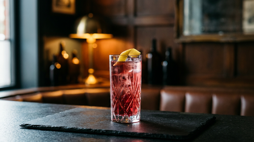 Cocktail vin rouge et tonic