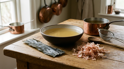 Bouillon dashi : la recette de base japonaise