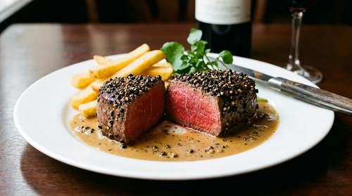 Steak au poivre : la recette facile et rapide