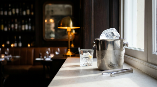 La glace pour une grande tablée : bloc, pilée, quantités