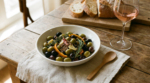 Olives marinées : la recette maison facile pour l'apéritif