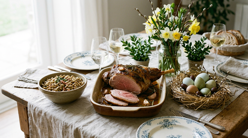 Gigot d’agneau au four et flageolets : recette