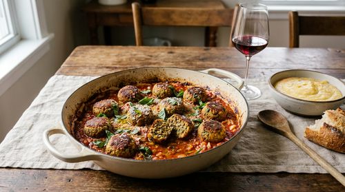 Boulettes de lentilles sauce tomate : la recette