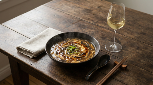 Soupe aigre-piquante chinoise : la recette maison facile
