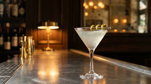 Dirty Martini sans alcool : la recette et la saumure qui décide
