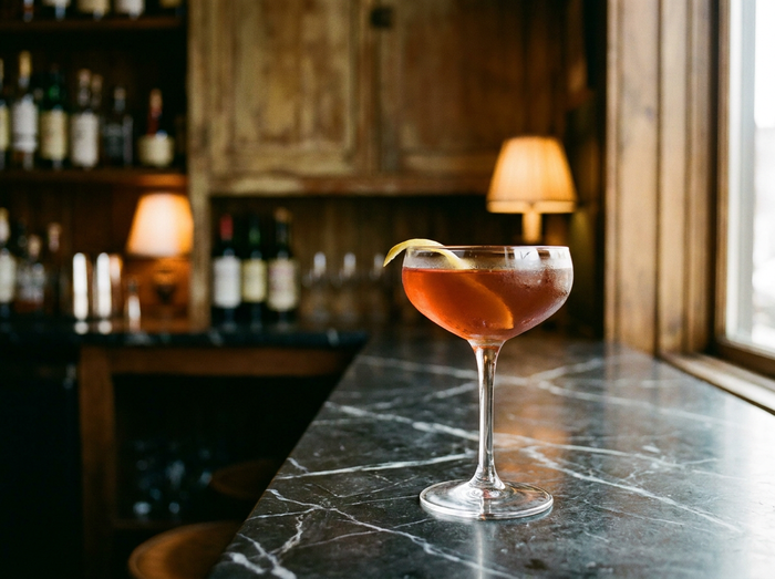 Le Harvard : le brandy Manhattan des années 1900