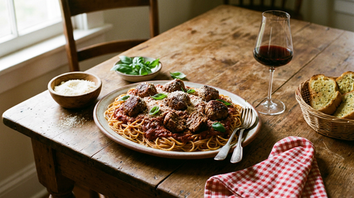 Spaghetti aux boulettes : la recette des spaghetti meatballs, boulettes moelleuses et sauce tomate mijotée