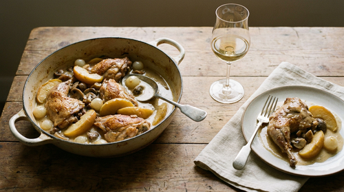 Lapin au cidre : la recette normande aux pommes