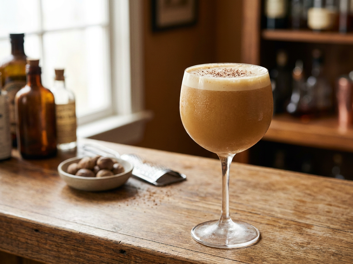 Porto Flip : le digestif crémeux au porto tawny et à l'œuf