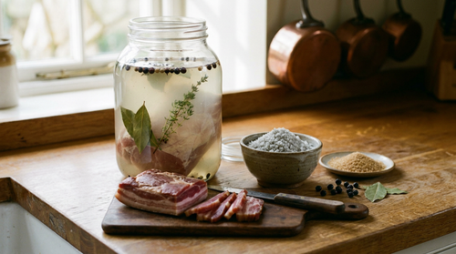 Saumure et salaison maison : les deux techniques