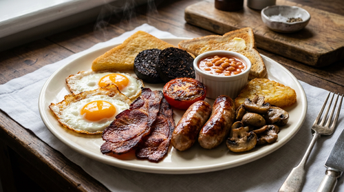 Full English breakfast : on cuit dans l'ordre de ce qui supporte d'attendre