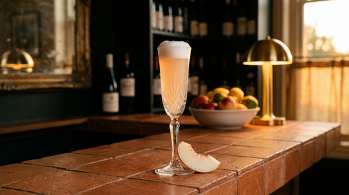 Gin fizz à la pêche : la recette et le piège du fruit