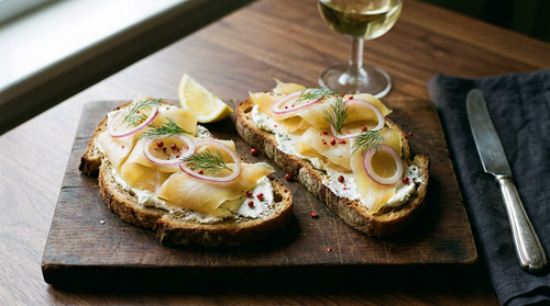 Tartine de haddock : il ne se cuit pas, il se dessale au lait (et la caséine y est pour quelque chose)