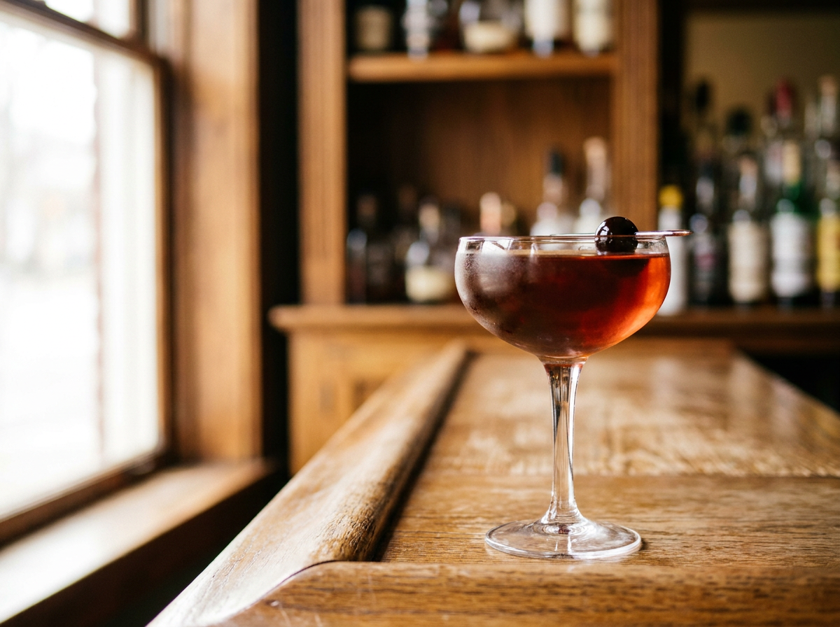 Le Saratoga : le cousin cognac du Manhattan, tout en profondeur