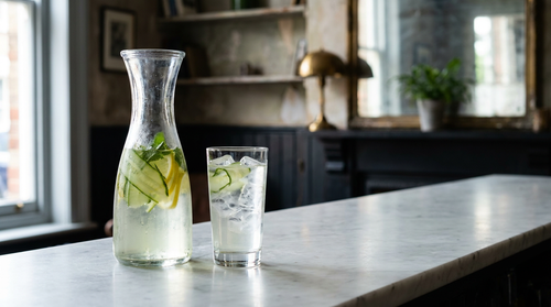 Eau aromatisée maison : l'infusion à froid, et pourquoi il ne faut pas écraser