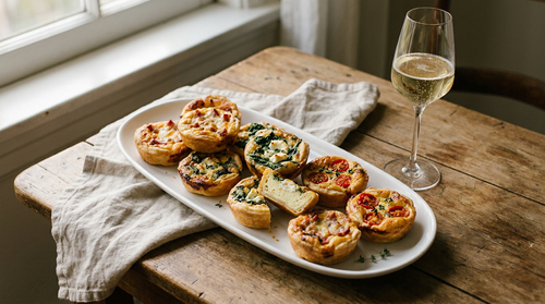 Mini-quiches : la recette facile pour l'apéritif