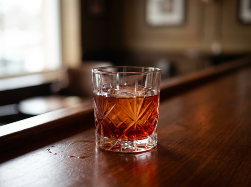 Godfather : scotch et amaretto, le ratio 3 pour 1 laisse parler le whisky