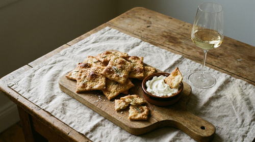 Crackers maison : la recette facile et croustillante