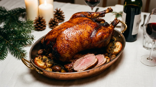 Oie rôtie de Noël : la vraie recette traditionnelle