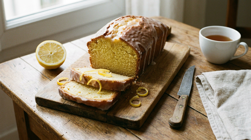 Cake au citron : la recette moelleuse au glaçage