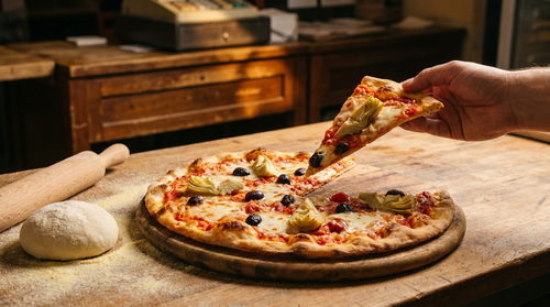 Pâte à pizza romaine fine et croustillante : la recette de la tonda romana