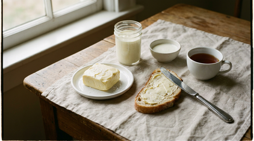 Beurre maison : la recette facile à la crème en 15 minutes