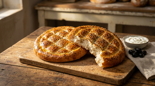 Pain pide turc, le ramazan pidesi : la recette du pain plat moelleux au sésame et à la nigelle