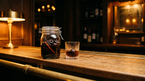 Rhum arrangé aux pruneaux : des pruneaux d'Agen, trois mois, et on ne filtre pas