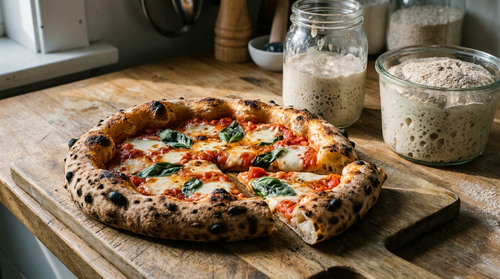 Pâte à pizza au levain naturel : la recette sans levure, en 48 heures