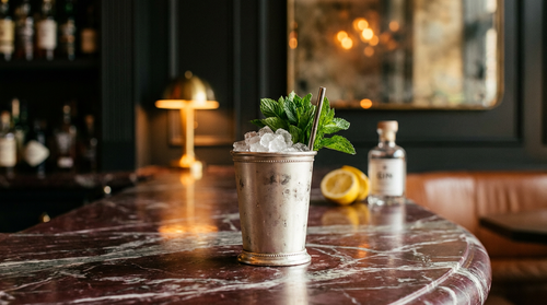 Gin Julep : le julep d'avant le bourbon, menthe, sucre et glace pilée