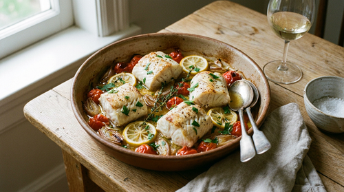 Julienne : la recette du poisson au four, chair blanche et ferme