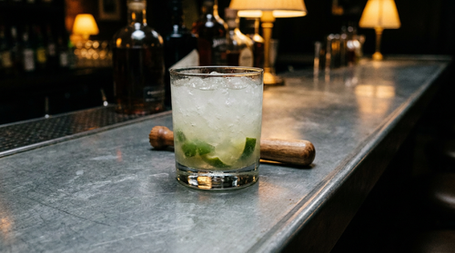 Caipiroska : le sucre sert d'abrasif, pas d'édulcorant
