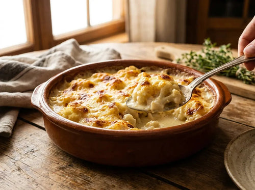 Gratin de chou-fleur à la béchamel : recette facile