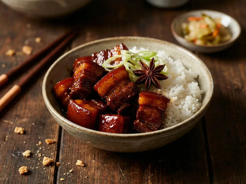 Porc caramélisé hong shao rou : recette traditionnelle