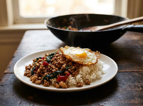 Pad krapow, sauté au basilic thaï : recette facile