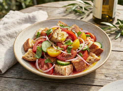 Panzanella toscane : la salade de pain et tomates