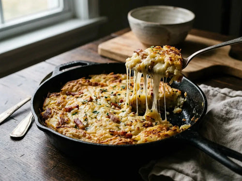 Truffade auvergnate à la tome fraîche : recette