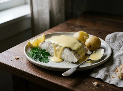 Turbot poché sauce hollandaise : recette traditionnelle